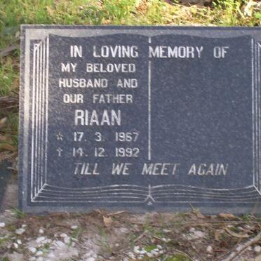 BUCHANAN Riaan 1957-1992