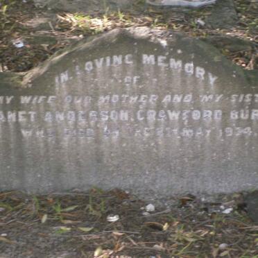 BURNS Janet Anderson Crawford  -1934