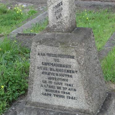 BLANCKAERT Rene 1904-1941