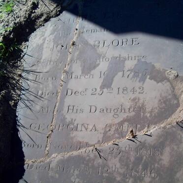 BLORE John 1785-1842 :: SMITH Georgina 1818-1846