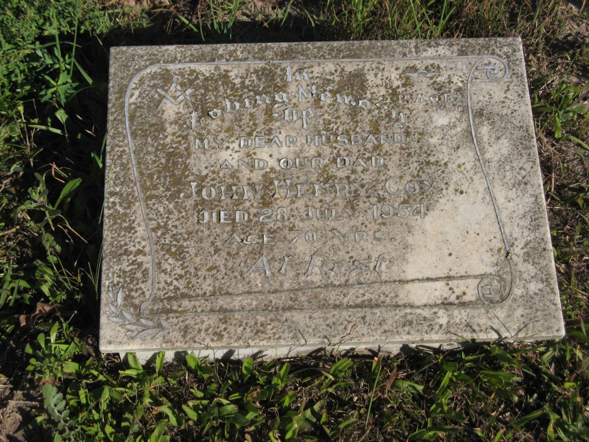 COX John Henry -1954