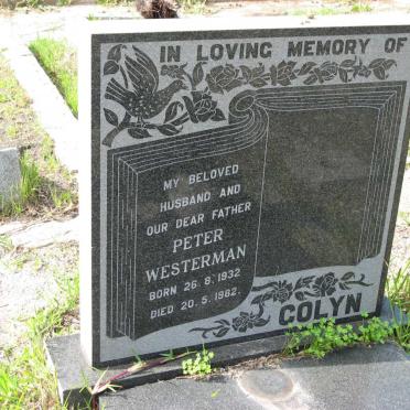 COLYN Peter Westerman 1932-1982