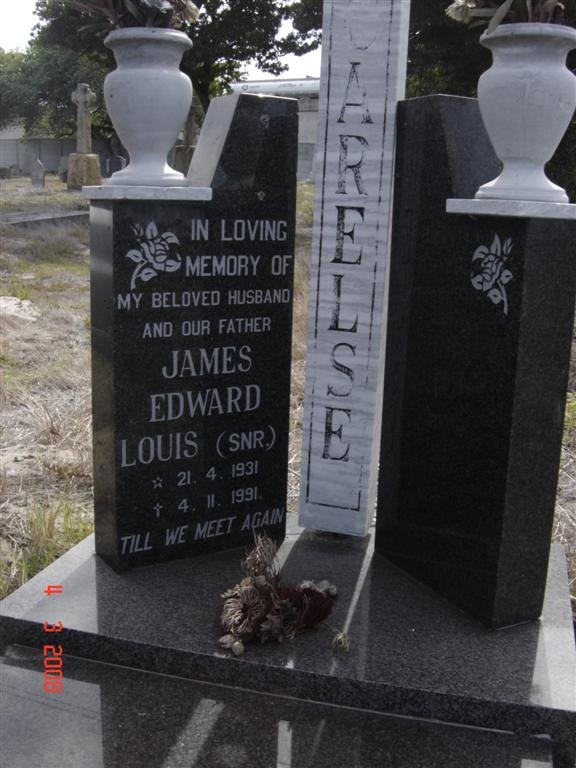 CARELSE James Edward Louis 1931-1991