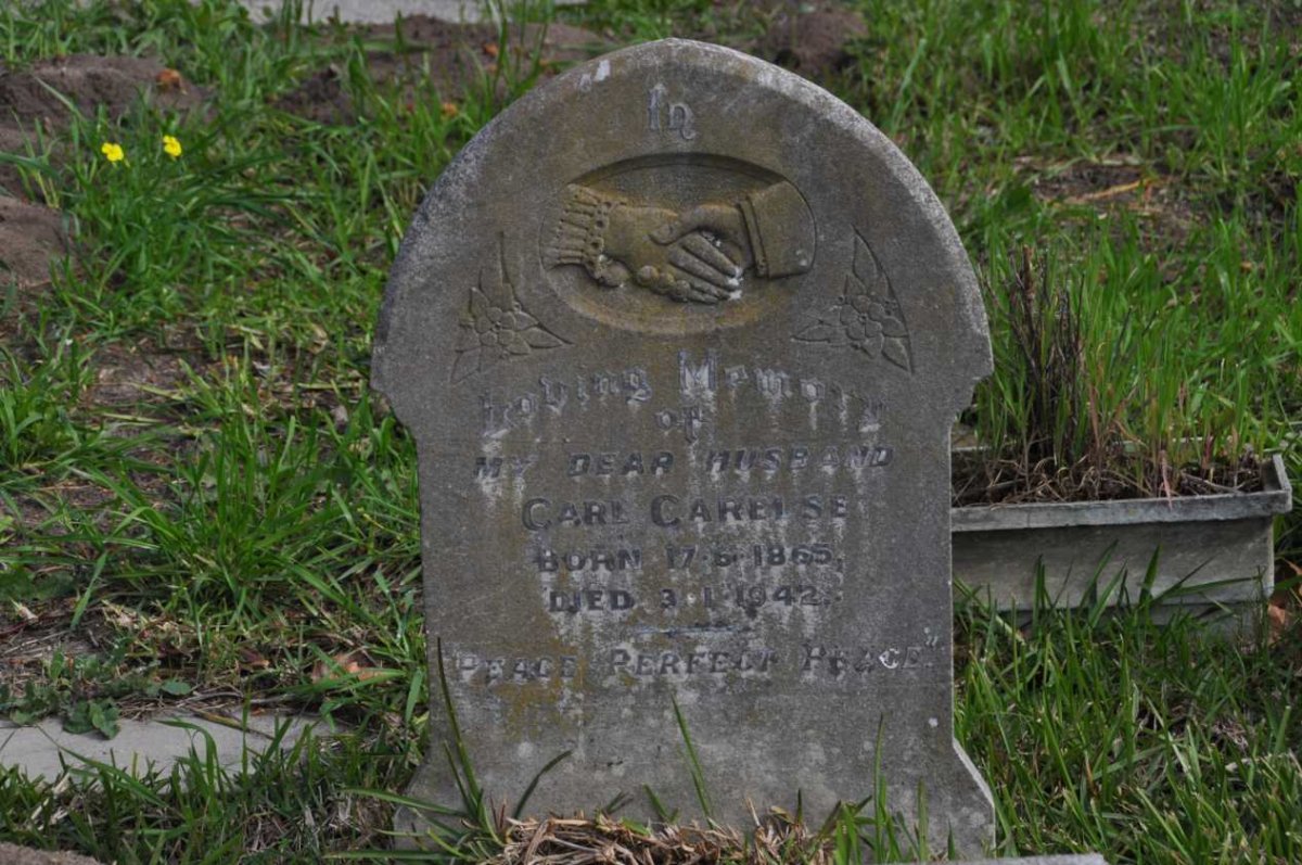 CARELSE Carl 1865-1942 :: CARELSE Helena -1944 :: SEPTEMBER Rena Mavis nee WILLIAMS -1929 :: CARELSE Carl ?