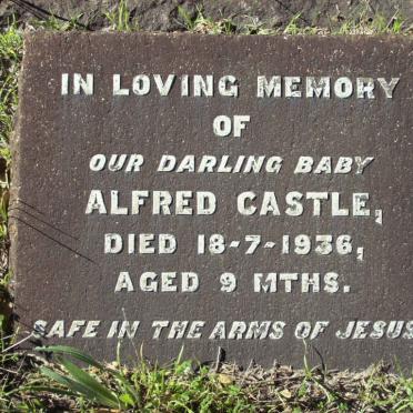 CASTLE Alfred  -1936 