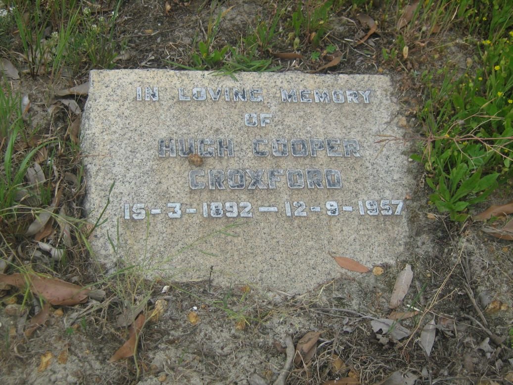 CROXFORD Hugh Cooper 1892-1957