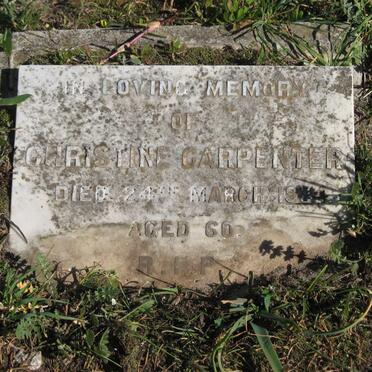 CARPENTER Christene -1934