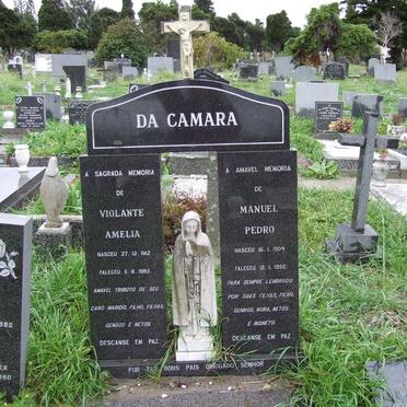 CAMARA Manuel Pedro, da 1904-1992 &amp; Violante Amelia 1912-1982