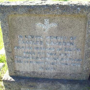 CAMERON Charles 1870-1942