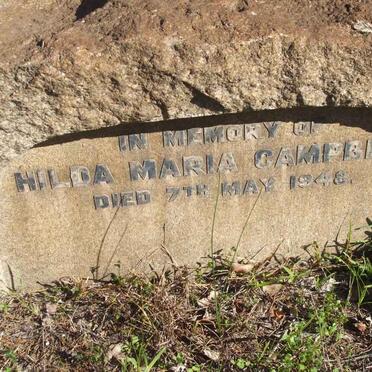 CAMPBELL Hilda Maria -1948
