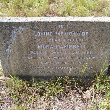 CAMPBELL Mona -1951