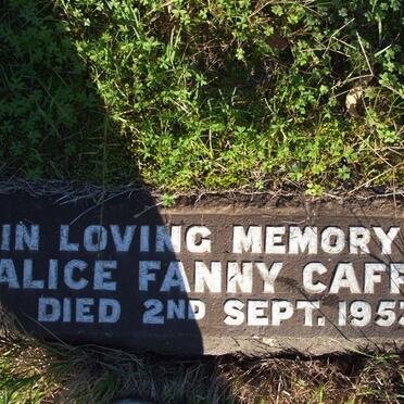 CARRYN Alice Fanny -1953