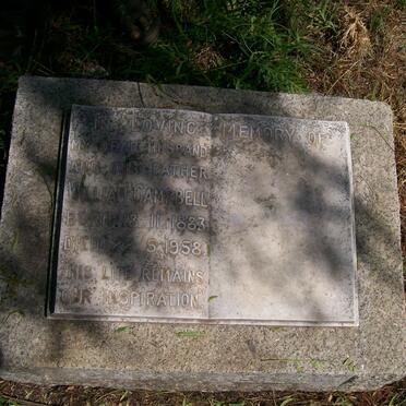 CAMPBELL William 1883-1958