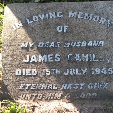 CAHILL James -1945