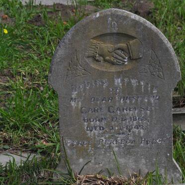 CARELSE Carl 1865-1942 :: CARELSE Helena -1944 :: SEPTEMBER Rena Mavis nee WILLIAMS -1929 :: CARELSE Carl ?