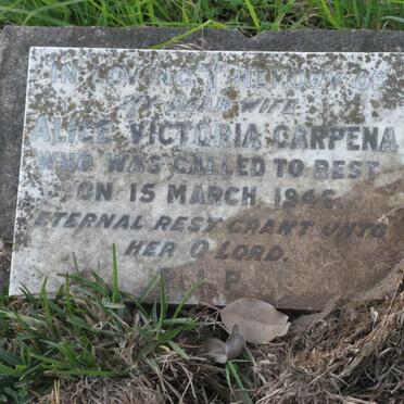 CARPENA Alice Victoria -1946