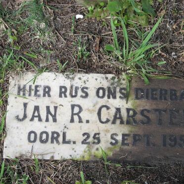 CARSTENS Jan R. -1950