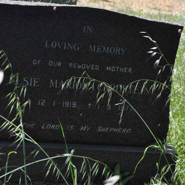 CARLSTEIN Elsie Marion 1919-1977