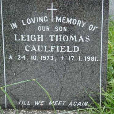 CAULFIELD Leigh Thomas 1973-1981