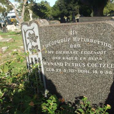 COETZEE Wynand Petrus 1870-1955