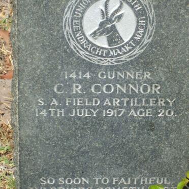 CONNOR C.R.  -1917