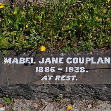 COUPLAND Mabel Jane 1886-1938