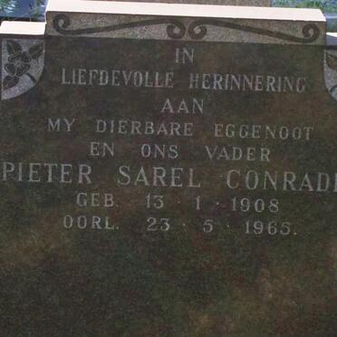 CONRADIE Pieter Sarel 1908-1965