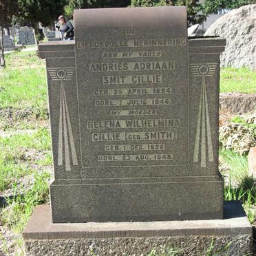 CILLIE Andries Adriaan Smit 1894-1946 &amp; Helena Wilhelmina SMITH 1896-1948