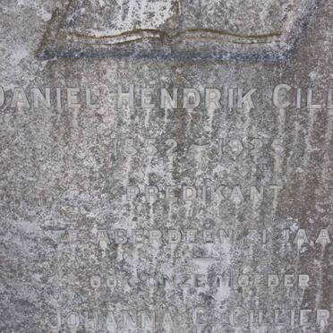 CILLIERS Daniel Hendrik 1852-1925