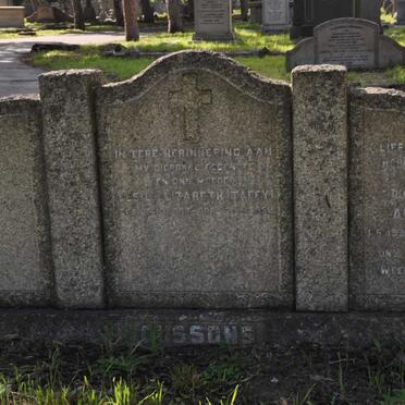 CUSSONS Elsie Elizabeth 1897-1958 :: CUSSONS Andre 1934-19?5