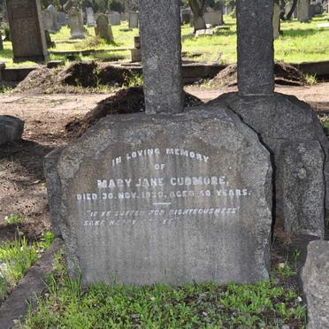 CUDMORE Mary Jane -1920