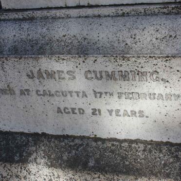 CUMMING James -1877