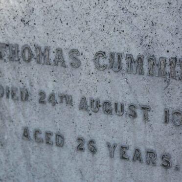 CUMMING Thomas -1866