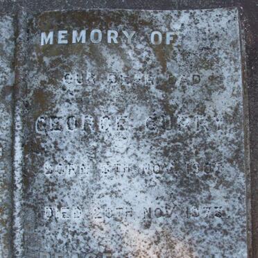 CURRY George 190?-19?7 &amp; Margaret Johanna 1903-1961