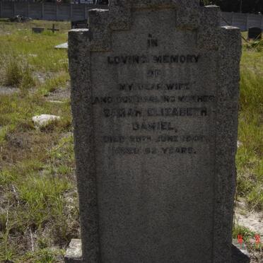 DANIEL Sarah Elizabeth -194?