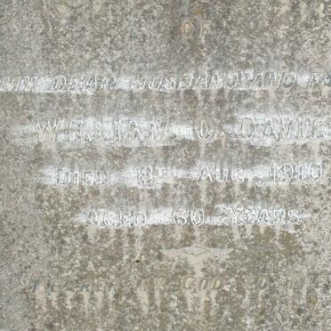 DAVIES William O.  -1910