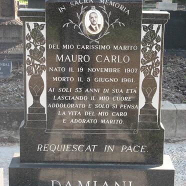 DAMIANI Mauro Carlo 1907-1961