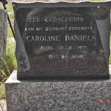DANIELS Caroline -1971