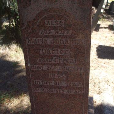 DARTER William Silver 1863-1932 &amp; Maria Johanna GREEN -1945 