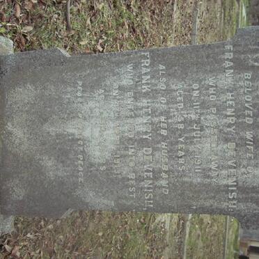 DEVENISH Frank Henry -1913 &amp; Julia Maria Gerhardina Herman -1911