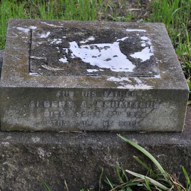 DRUMMOND Albert A. -1928