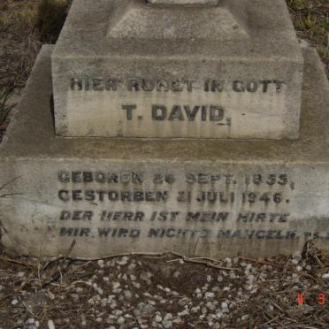 DAVID T. 1855-1946