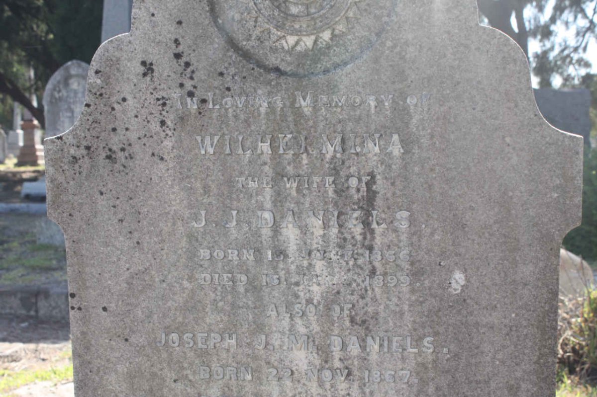 DANIELS Wilhelmina 1866-1899