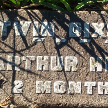 DIXON Arthur Higgo