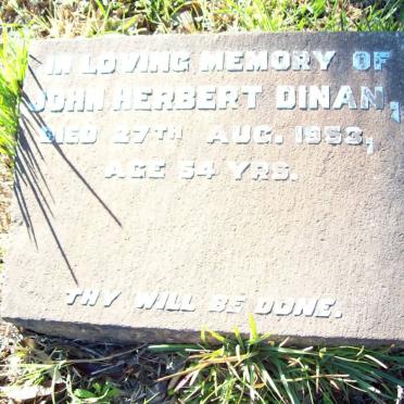 DINAN John Herbert -1953