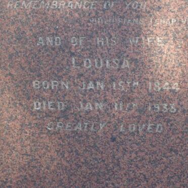 DUGMORE Louisa 1844-1933