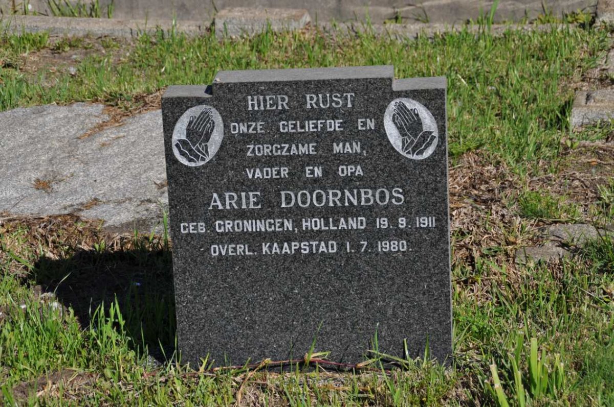 DOORNBOS Arie 1911-1980