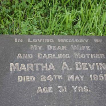 DEVINE Martha A. -1951