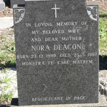 DEACON Nora 1899-1967