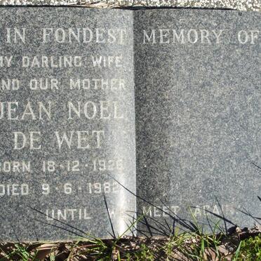 WET Jean Noel, de 1926-1982